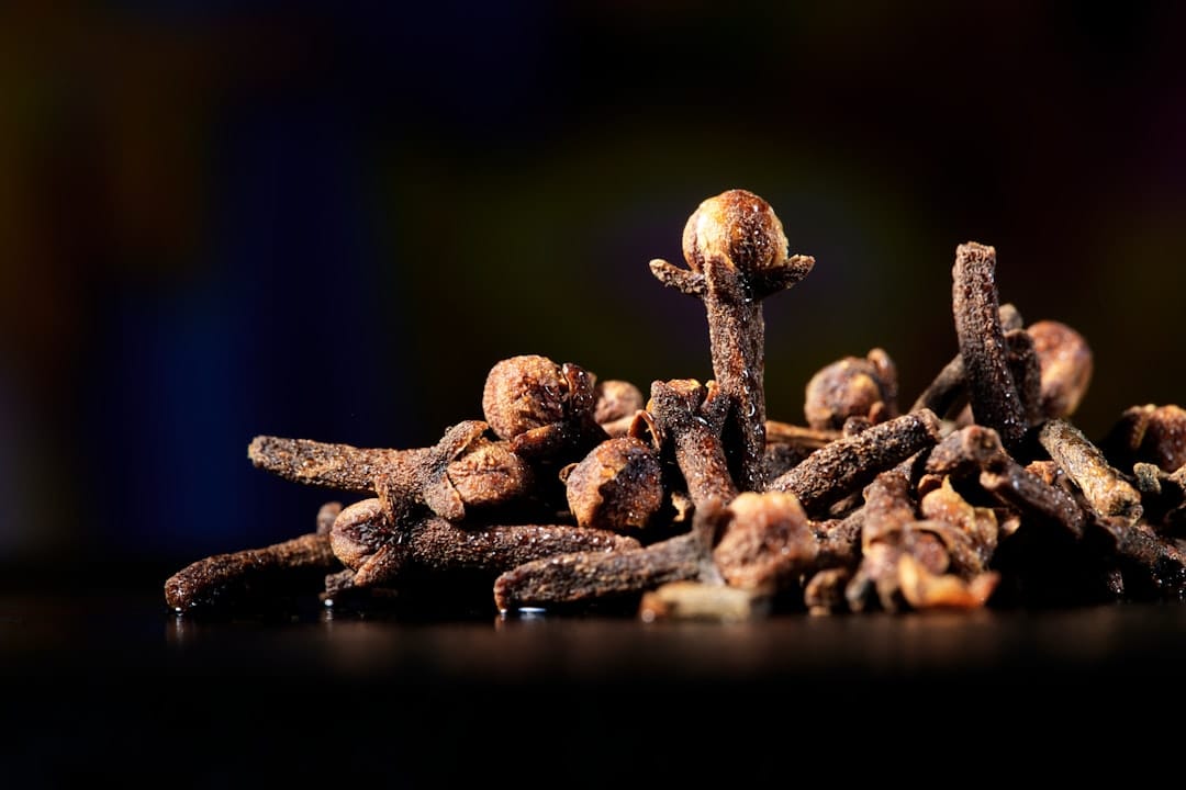 Spices at a Zanzibar spice farm