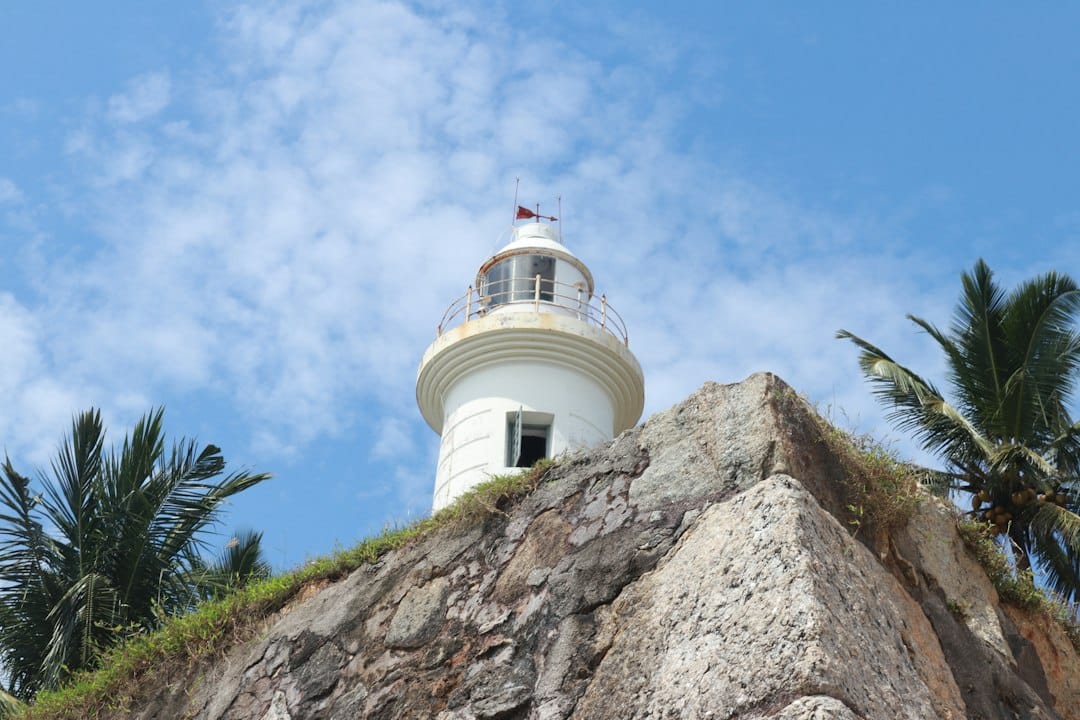 Galle Lighthouse on Point Utrecht Bastion