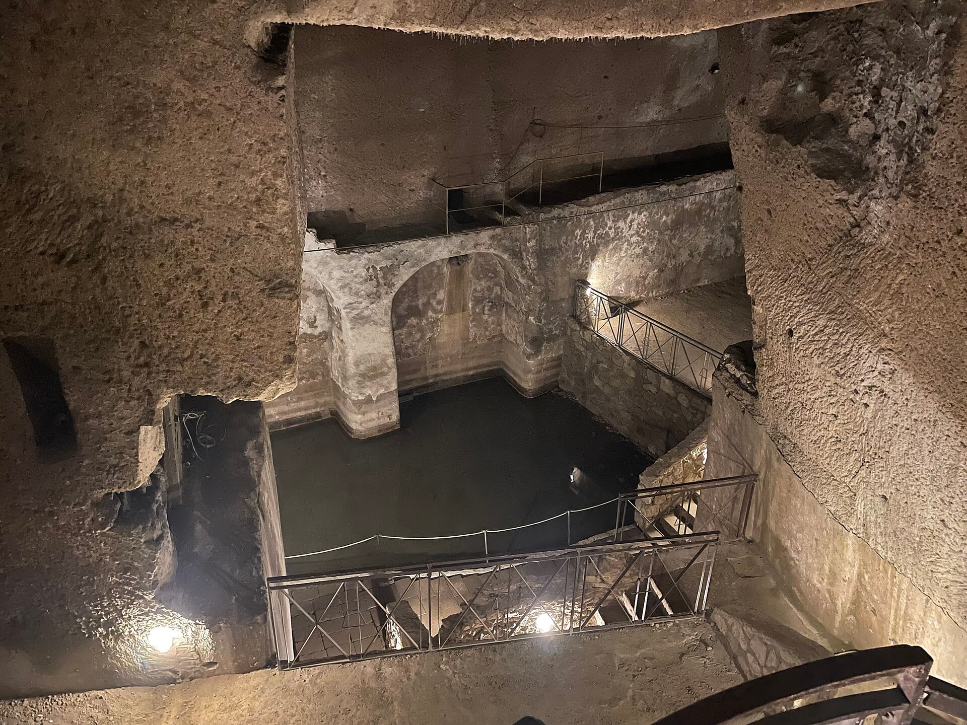 The tunnels and cisterns of Napoli Sotterranea, 40 metres below the city