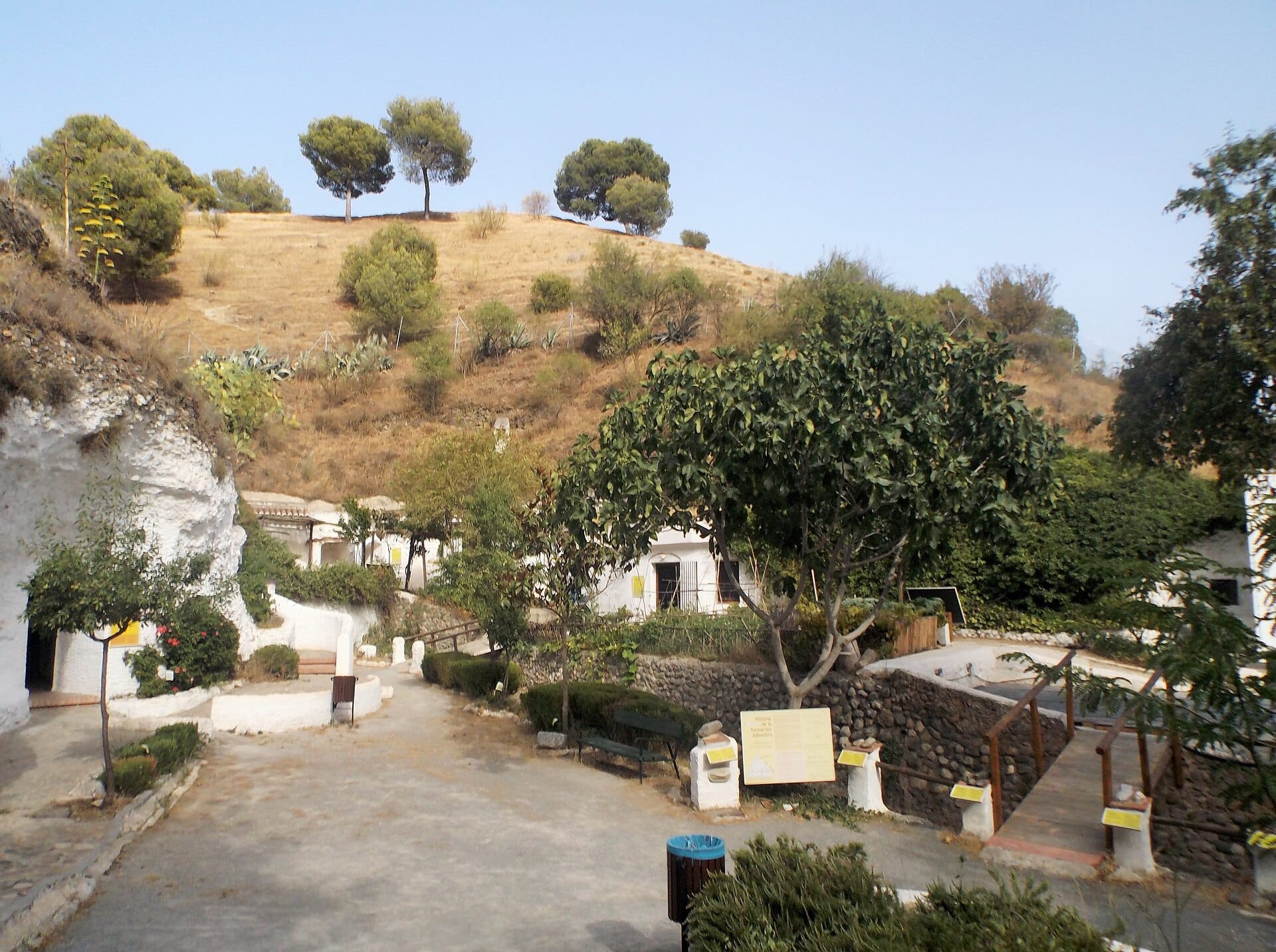 The cave houses of Sacromonte, Granada
