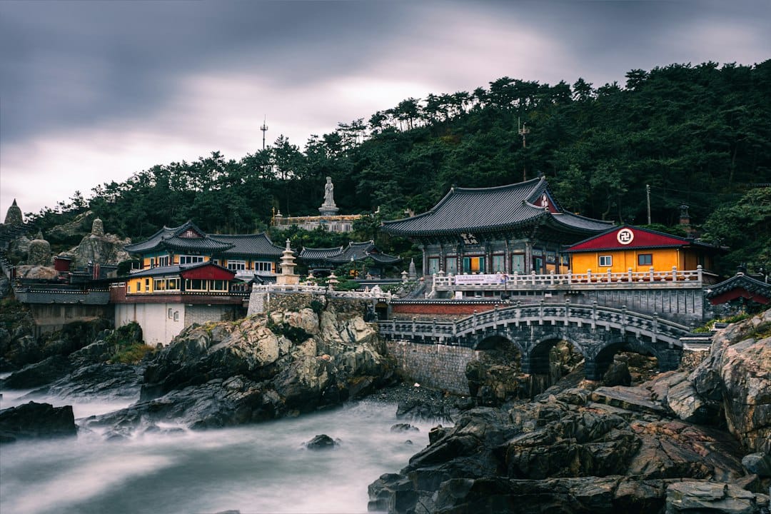 Haedong Yonggungsa Temple on the rocky coast of Busan