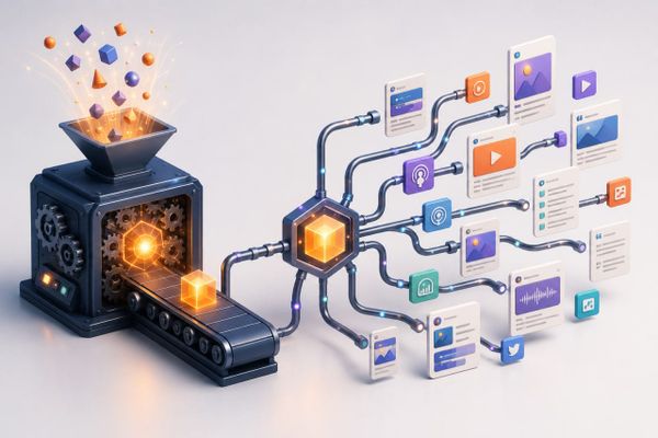 One Framework, Infinite Posts: How I Went from 3 Posts/Week to a Self-Running Content Machine