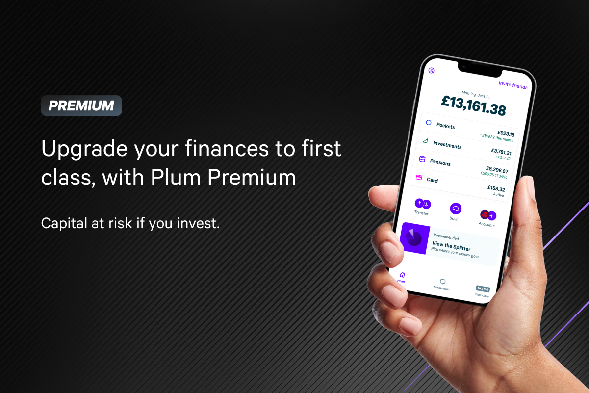 Upgrade your finances with a Plum Premium subscription