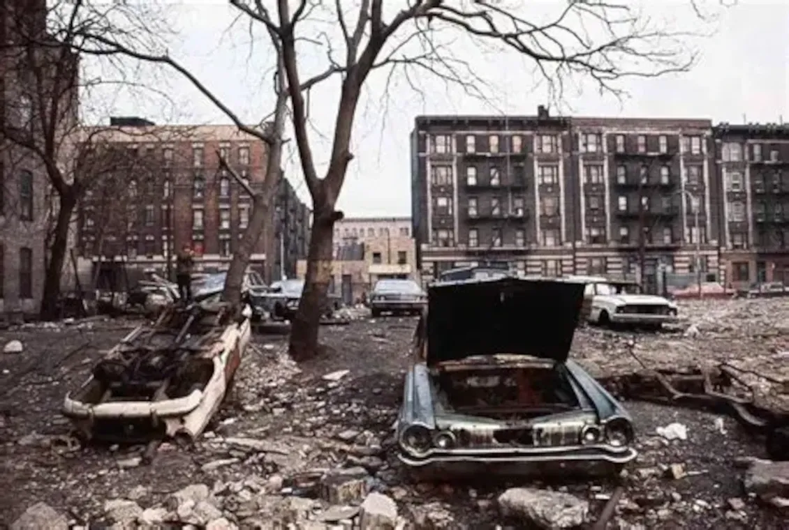Le South Bronx, un lieu à l'abandon comme en témoigne les clichés du photographe Camilo J.Vergara. 
