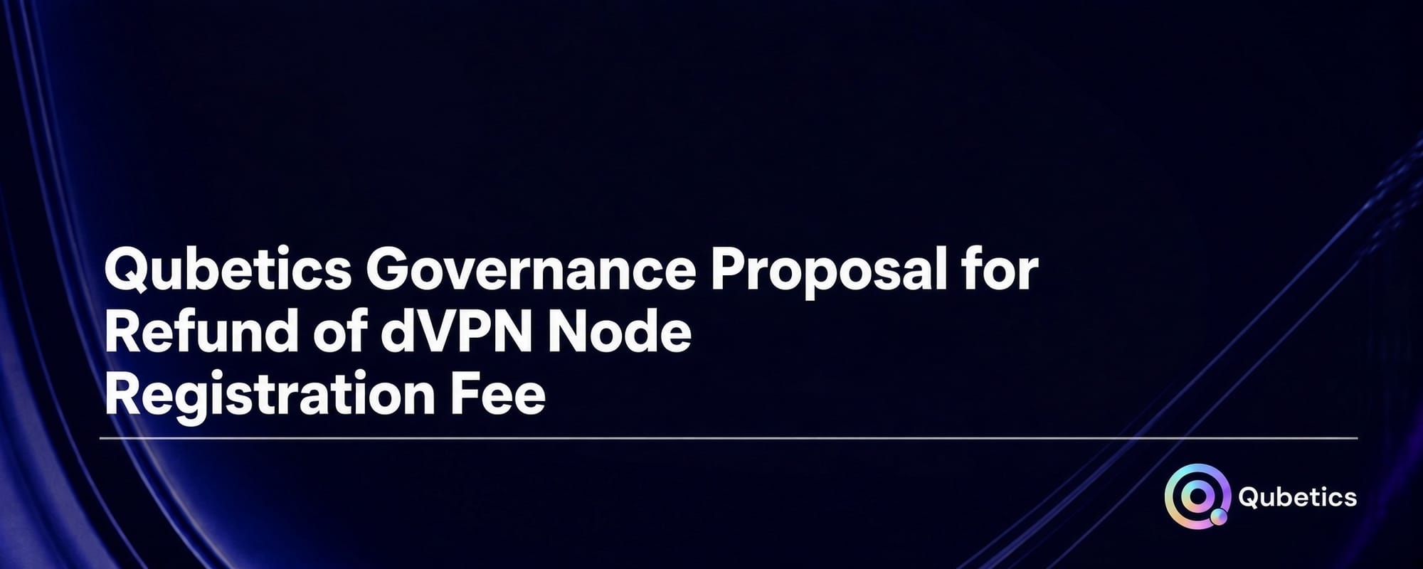 On-Chain Governance Proposal: Community Pool Allocation for DVPN Registration Deposit Refunds