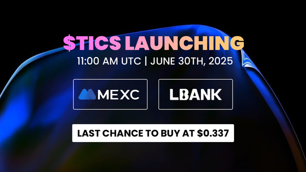 $TICS Listings Confirmed on MEXC and LBank as Public Sale Enters Final Hours!