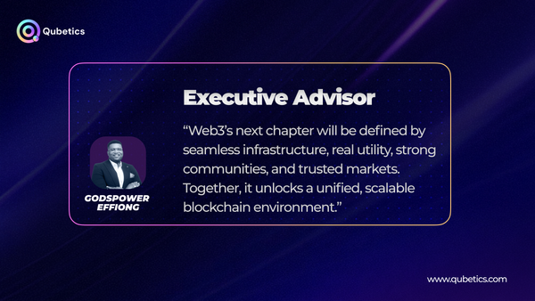 Announcing Qubetics New Executive Advisor to Advance Our Global Strategy