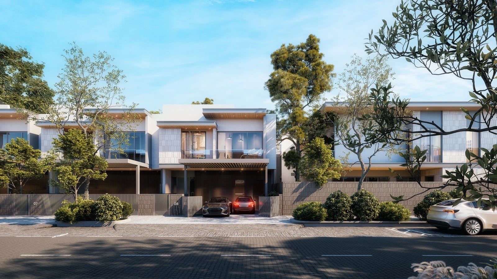 Pinewood Estate Homes JGE Phase 2 villa render - Wasl Properties