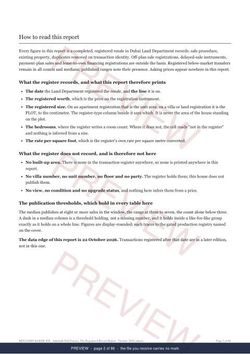 Page 2 of 86: how to read it of the Jumeirah Golf Estates The Full Record, 2013 to date, marked preview