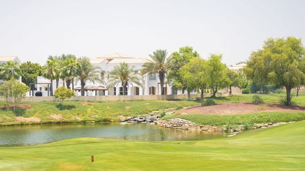 A villa beside the course at Jumeirah Golf Estates
