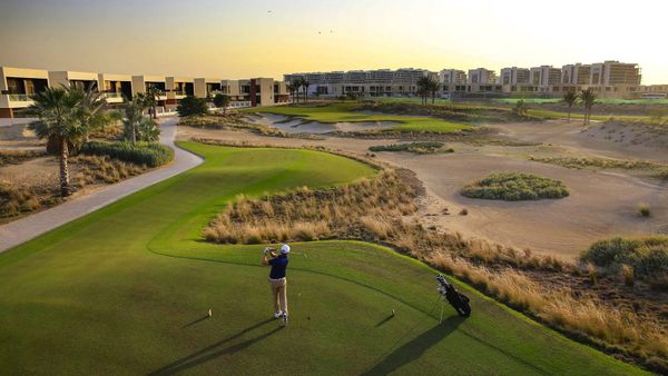 The Earth course and villas at Jumeirah Golf Estates