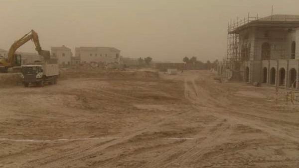 Jumeirah Golf Estates under construction in the late 2000s, when Leisurecorp delivered the original masterplan and Greg Norman courses ahead of the 2009 opening.