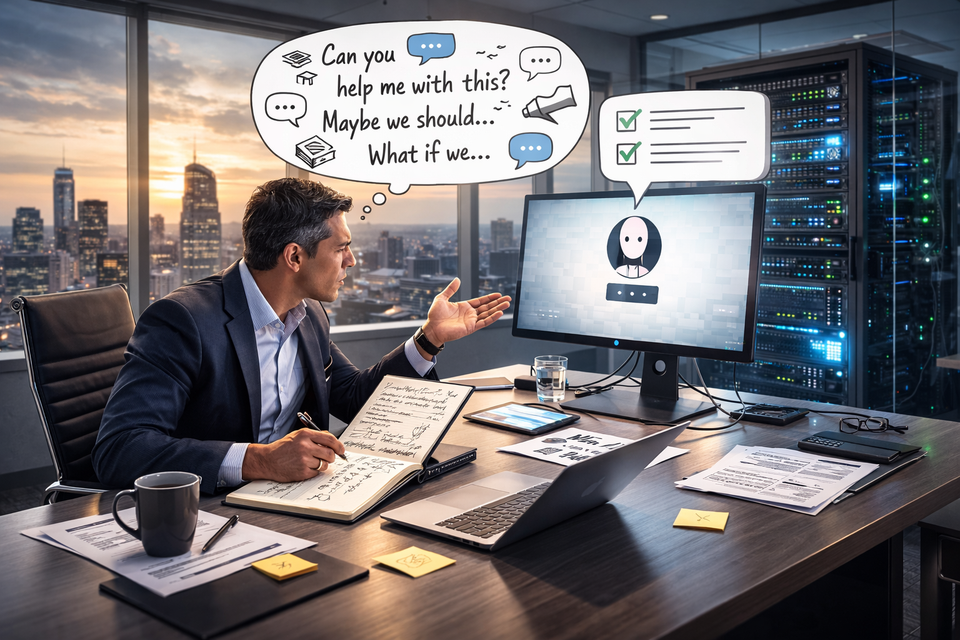 With AI, Instruct—Don’t Chat