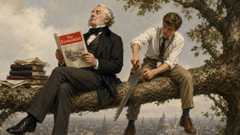 "The Economist" and  Elegant Self Sabotage