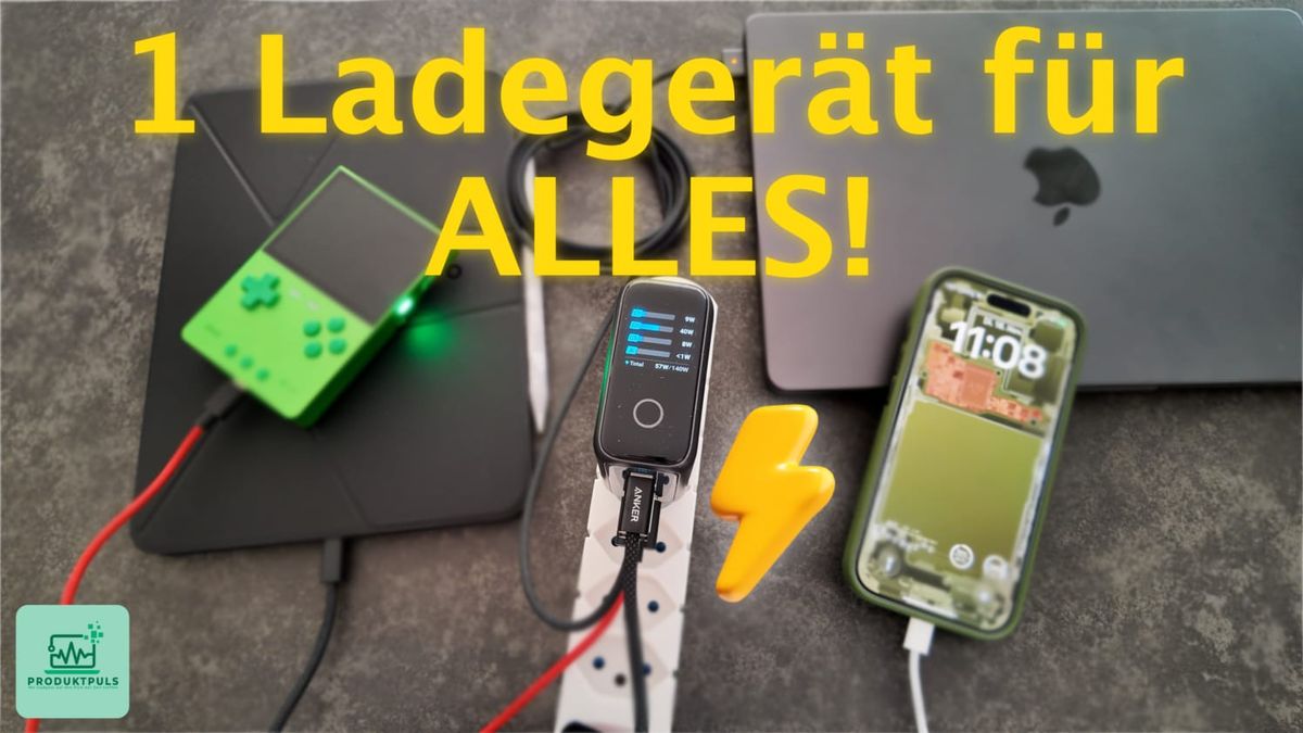 Anker Prime 140W Ladegerät: Das ultimative USB-C Netzteil mit Display im Test