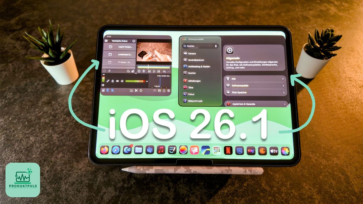iPadOS 26.1: Slide Over kehrt zurück – das grosse Update im Check