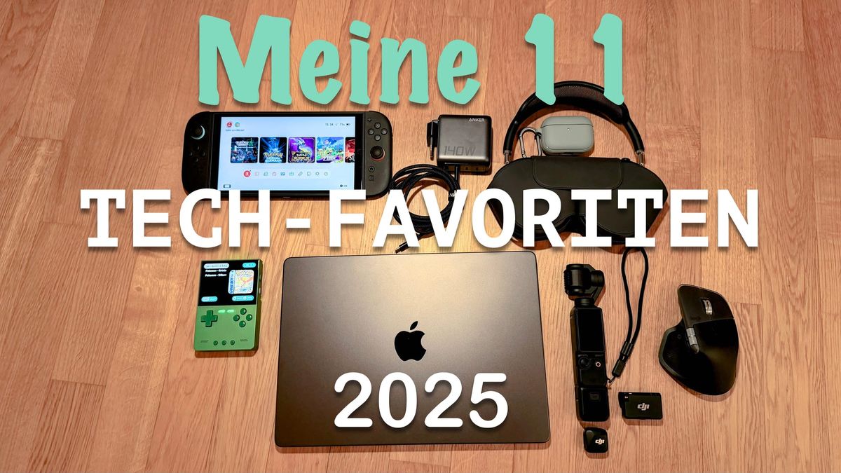 Meine 11 Tech-Favoriten 2025: Die besten Gadgets für Black Friday & Weihnachten
