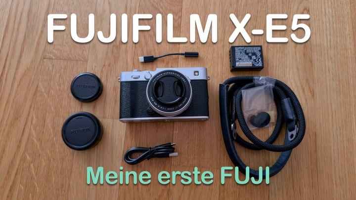 Fujifilm X-E5 Unboxing & Ersteindruck: Die perfekte Retro-Kamera mit 40MP Sensor?