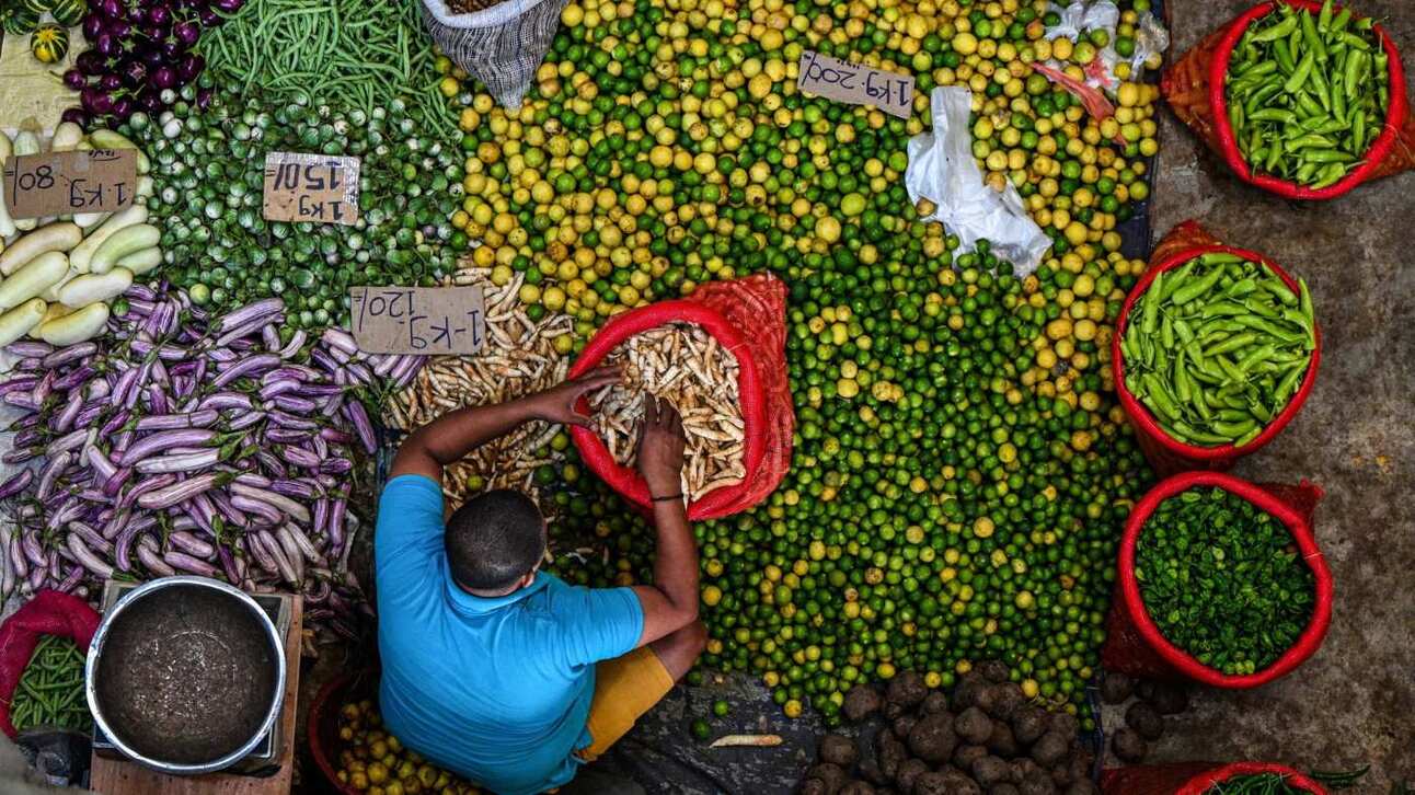 A market in Sri Lanka. Photo: Ishara S Kodikara/AFP/Getty Images