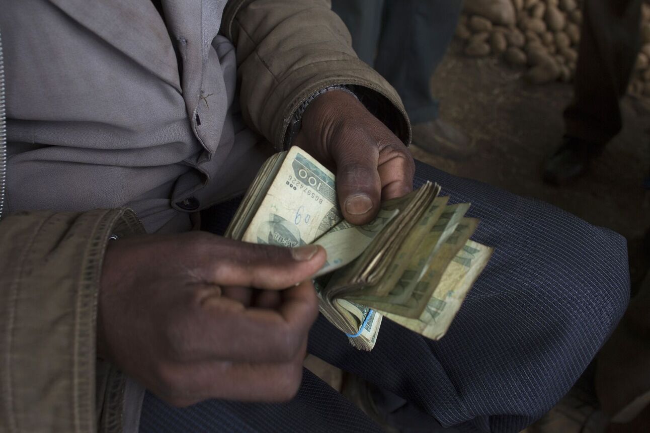 Ethiopian banknotes. Photo: Simon Dawson/Bloomberg