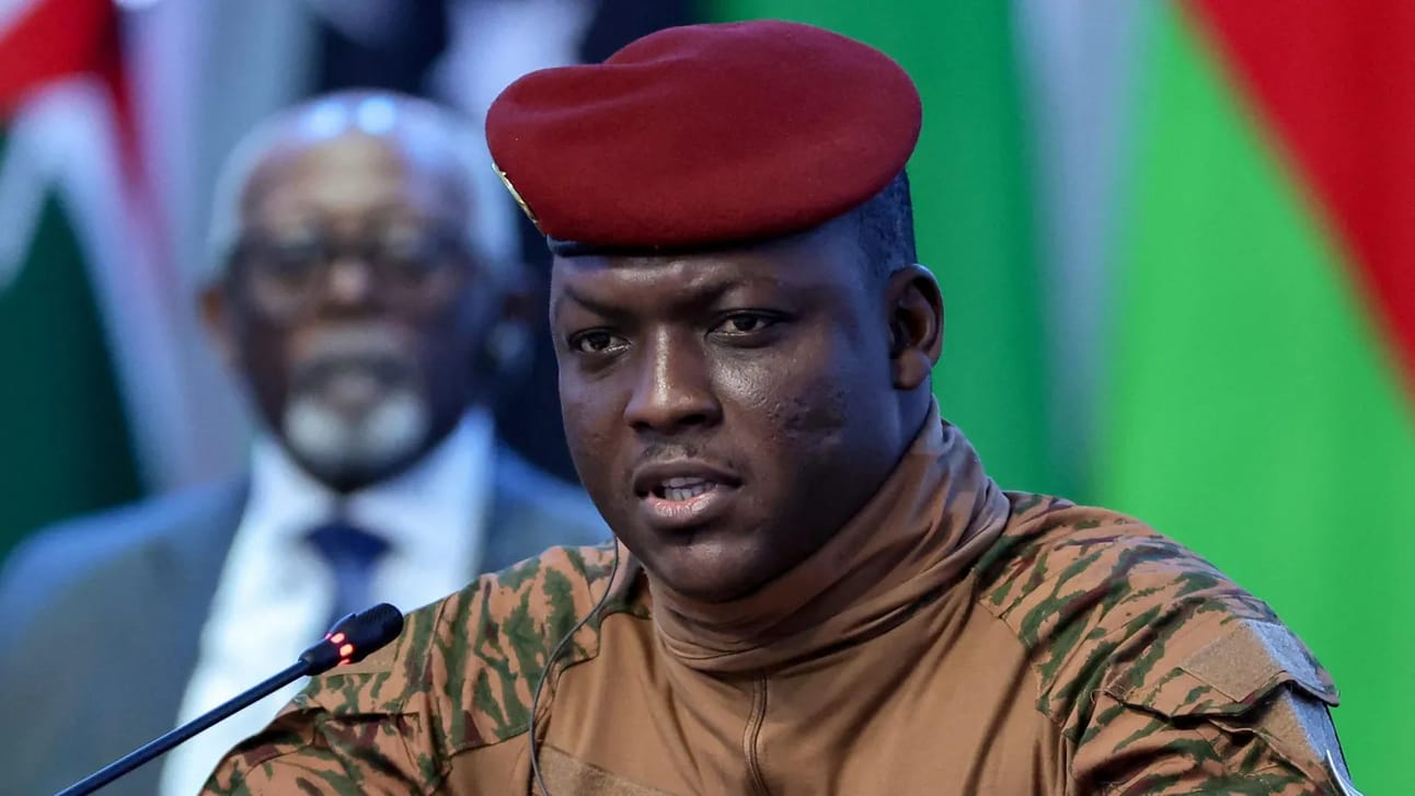 Burkina Faso’s military ruler Ibrahim Traoré seized power in September 2022. Photo: Reuters