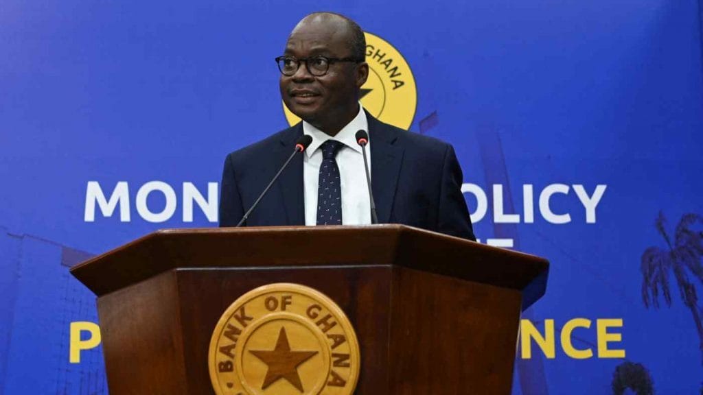 Ghana’s central bank governor Ernest Addison. Photo: Cooper Inveen/Reuters
