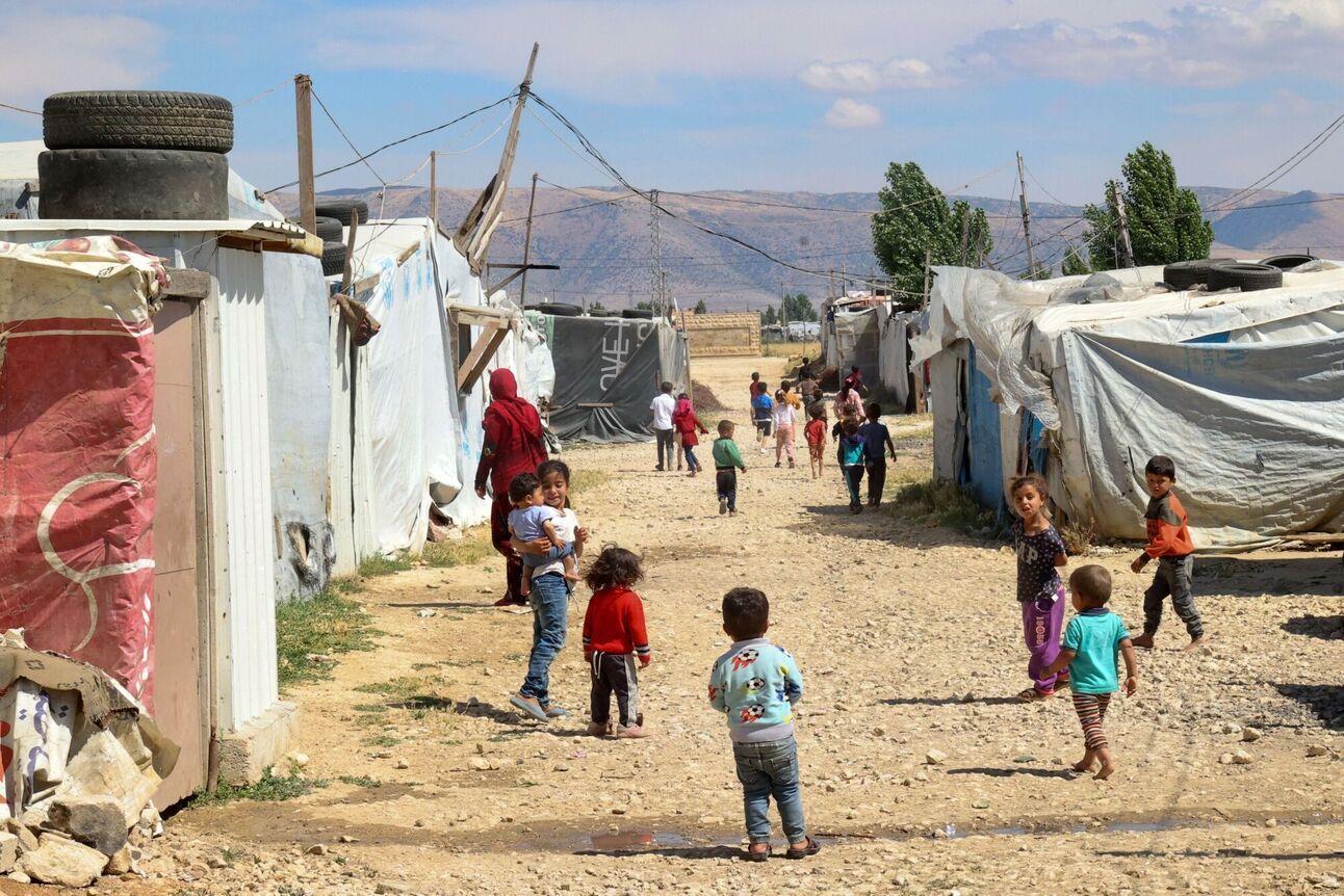 A refugee camp in Bekaa Valley, Lebanon. Photo: Anwar Amro/AFP/Getty Images