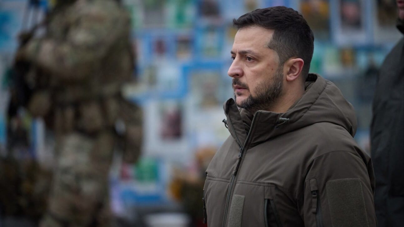 Ukraine President Volodymyr Zelenskyy secured a new disbursement of US military aid, but it is probably one of the last ones. Photo: Ukrainian Presidential Press Service/AFP/Getty Images