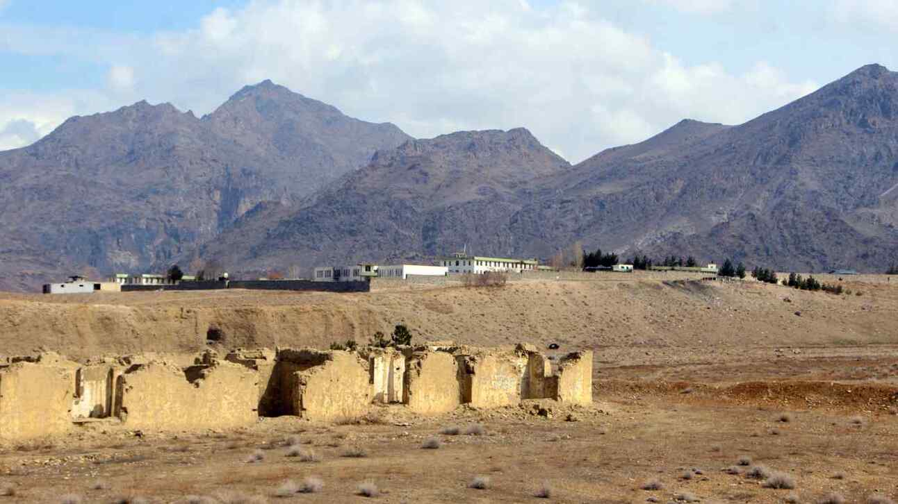 The Mes Aynak valley, about 40 kilometers southwest of Kabul, is thought to be the world's second-largest unexploited copper deposit. Photo: AP