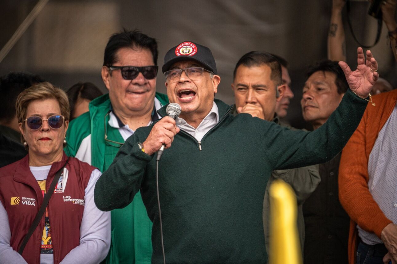 Colombia’s President Gustavo Petro. Photo: Diego Cuevas/Getty