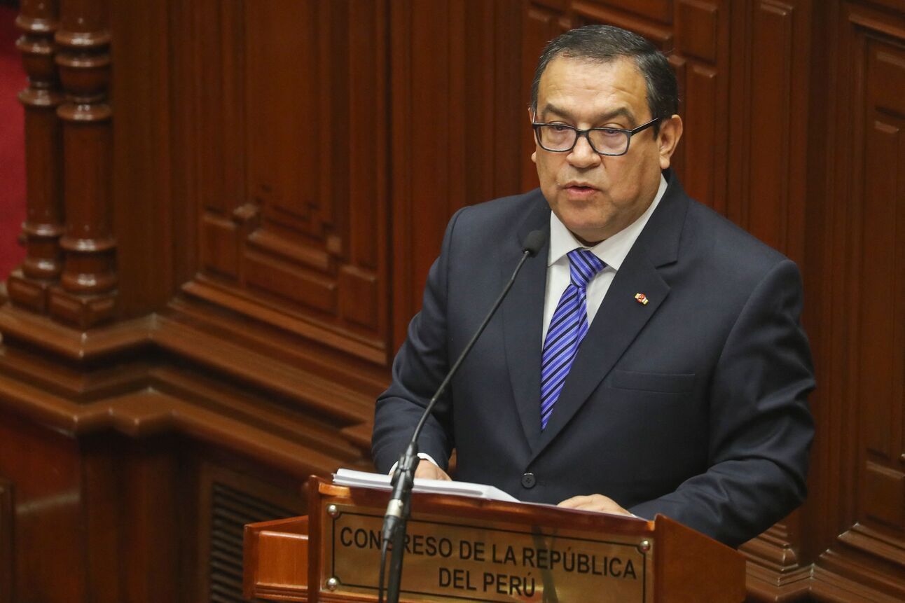 Peru’s Prime Minister Alberto Otarola. Photo: Sebastian Castaneda/AFP/Getty Images
