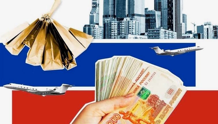 Western sanctions targeting the Russian economy have not deterred consumers. Image: FT/Getty Images/Bloomberg/Dreamstime