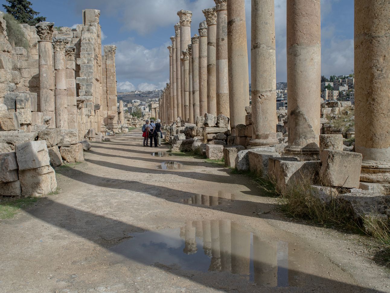 The ancient city of Jerash, north of Jordan’s capital Amman. Photo: Laura Boushnak/The World