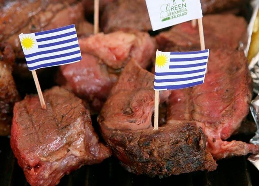Uruguay exports, including meat products, are slumping, mainly because of lower demand from China. Photo via Mercopress
