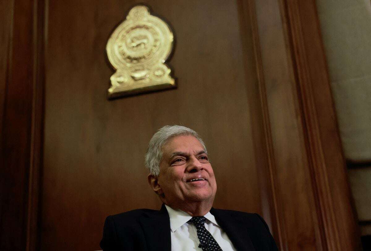 Sri Lanka’s President Ranil Wickremesinghe. Photo: Dinuka Liyanawatte/Reuters