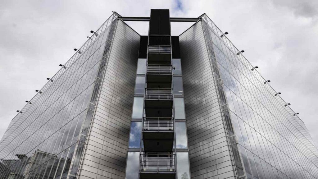 Fortum’s headquarters in Espoo in Finland. Photo: Roni Rekomaa/Bloomber