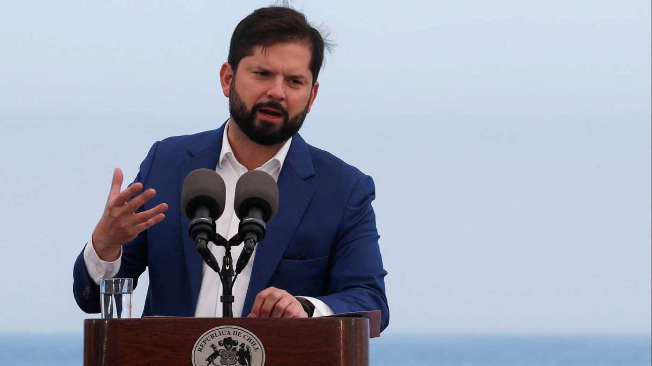 Chile’s President Gabriel Boric. Photo: Reuters