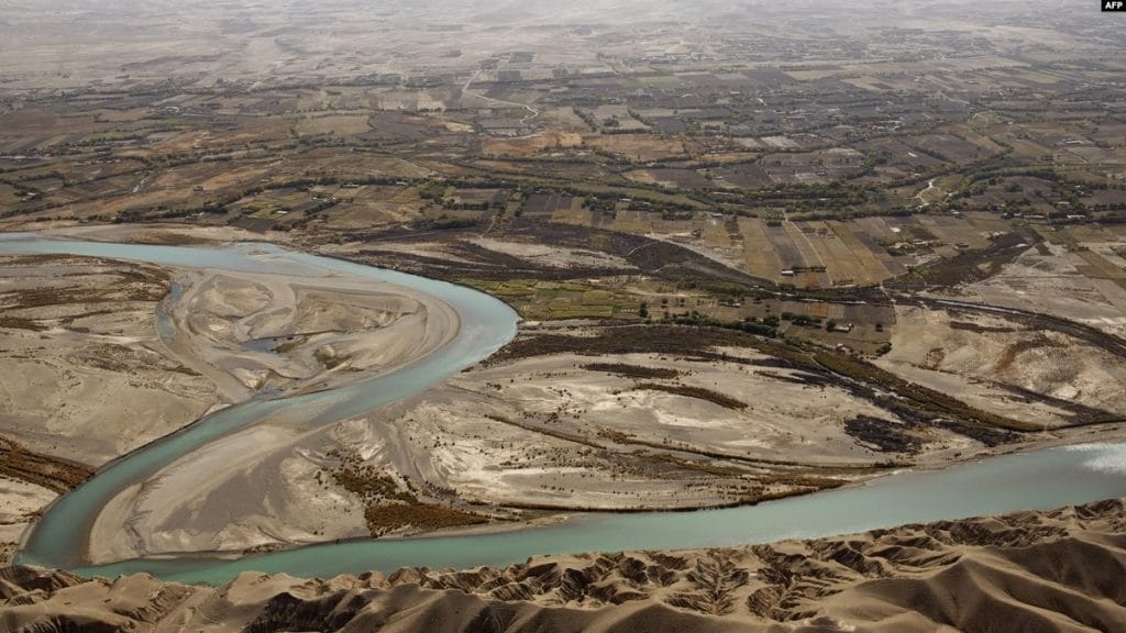 The Helmand River in Afghanistan. Photo: AFP via Radio Free Europe