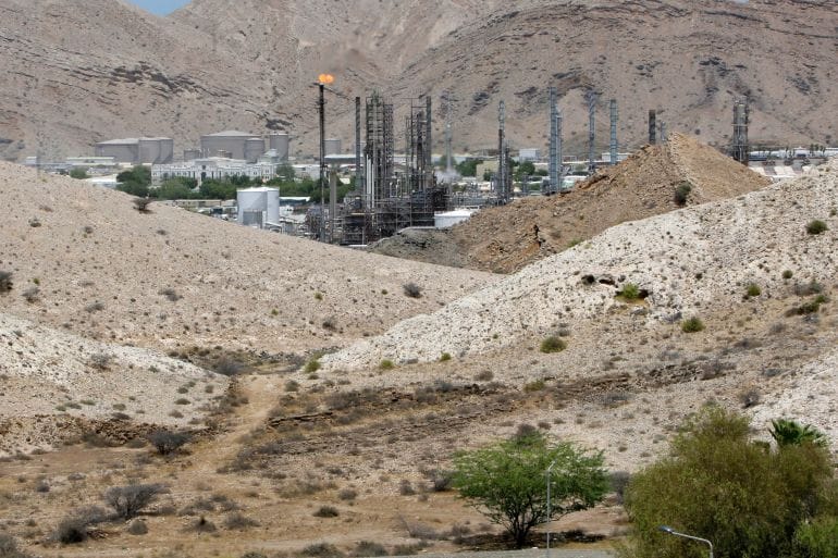 A Petroleum Development Oman (PDO) field near Muscat. Photo: Fahad Shadeed/Reuters