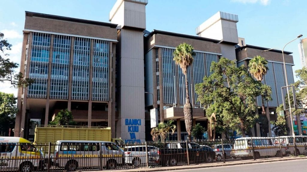 The Central Bank of Kenya whose data shows public debt hit KSh9.145 trillion ($73 billion) in December 2022. Photo: NMG