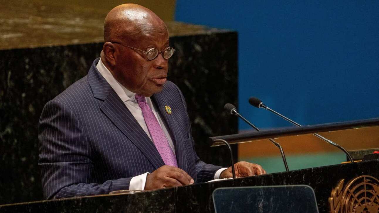 Ghana’s President Nana Akufo-Addo: “Today, our economy has turned a corner.” Photo: Reuters