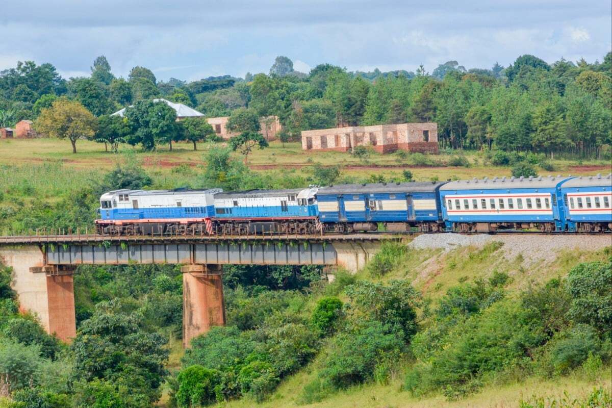The Tazara railway between Tanzania and Zambia. Photo: Shutterstock