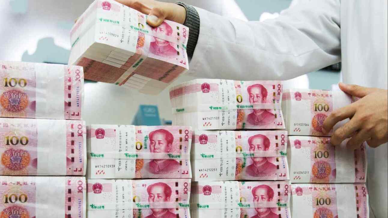 Chinese banknotes. Photo: Bloomberg