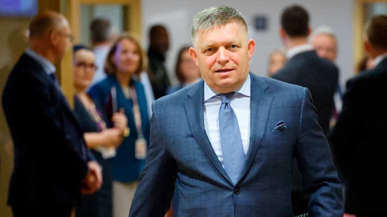 Slovak Prime Minister Robert Fico’s shooting has shocked the nation ahead of European parliament elections next month. Photo: Ludovic Marin/AFP/Getty Images