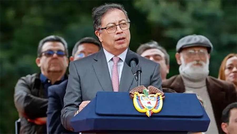 Colombia’s President Gustavo Petro. Photo via Mercopress