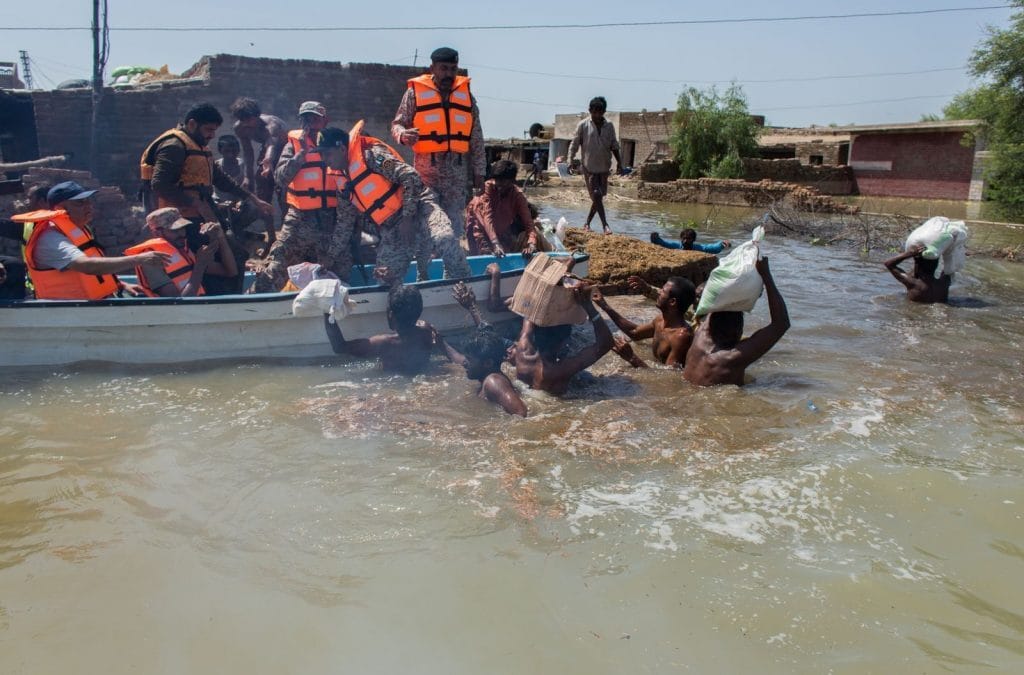 Pakistan, which has recently suffered devastating flooding, could avoid a debt crisis. Photo: Abdul Majeed/AFP/Getty