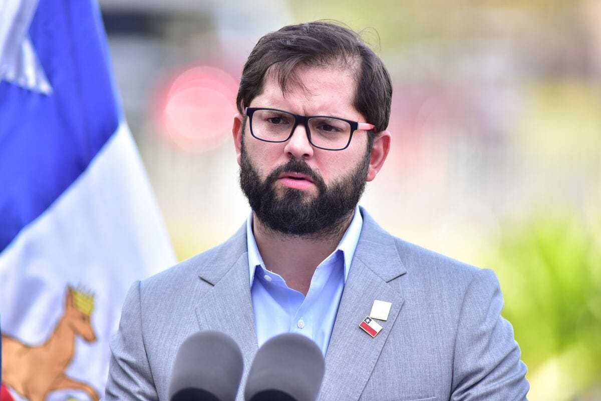 Gabriel Boric, Chile’s president. Photo: Ton Molina/Bloomberg