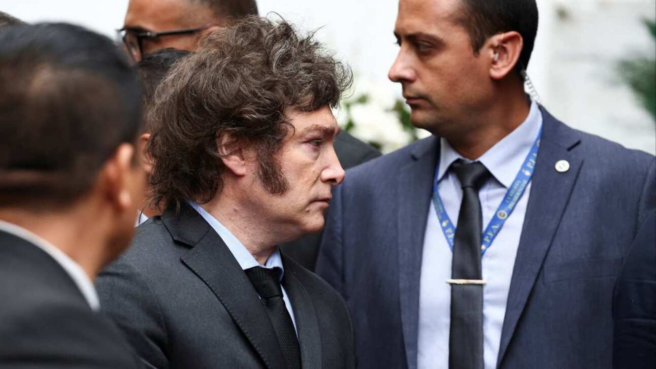 Argentina’s populist President Javier Milei. Photo: Agustin Marcarian/Reuters