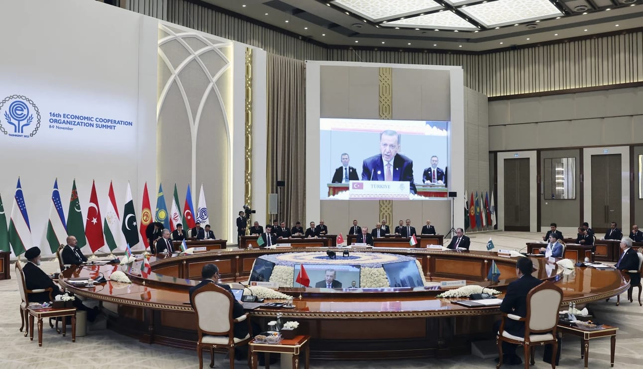 Turkey’s President Recep Tayyip Erdogan urged his fellow leaders to “continue to work in coordination.” Photo: Turkish presidency, via AP