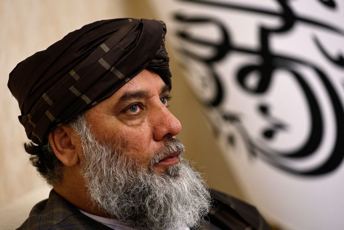 Taliban's acting commerce minister Haji Nooruddin Azizi. Photo: Tingshu Wang/Reuters